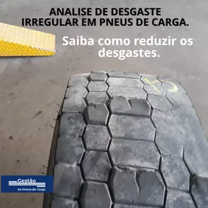 Imagem de capa para o Curso online Analise de danos e  desgaste irregular em pneus de carga.