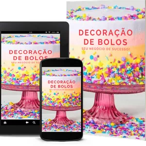 Imagem de capa para o Ebook Confeitaria - Seu negócio de Sucesso
