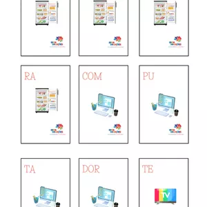 Imagem de capa para o Ebook Brincando com as Sílabas