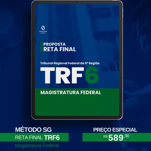 Imagem do curso TRF 6 | Reta Final Magistratura Federal