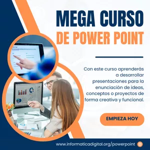 Imagen de portada para Ebook 💻 Mega Curso de Power Point