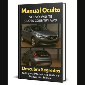 Imagem de capa para o Ebook Manual Oculto Volvo V40