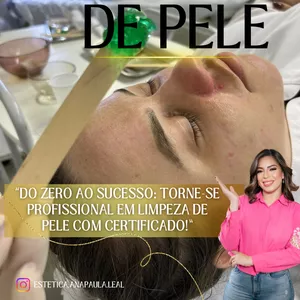 Imagem do curso Limpeza de pele profissional