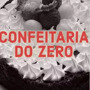 Imagem de capa para o Ebook Confeitaria do Zero- Faça e Venda, ou coma