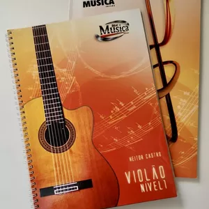 Imagem de capa para o Curso online COMBO - Livro Harmonia e Percepção 1 + Livro Violão 