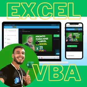 Imagem de capa para o Curso online Excel do básico ao VBA