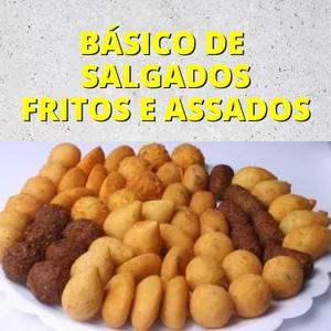 Imagem principal do produto BÁSICO DE SALGADOS  FRITOS E ASSADOS