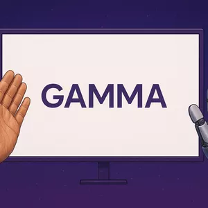 Imagem de capa para o Curso online Gerar apresentações de slides com IA com o Gamma.app — do zero, bem didático e simplificado.