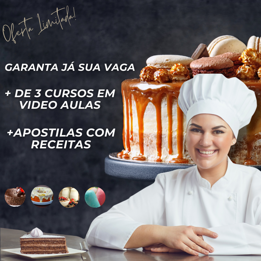 Imagem do curso  Bolos Caseiros Lucrativos