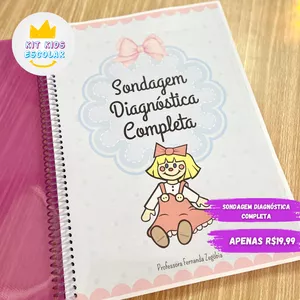 Imagem de capa para o Ebook Apostila de Sondagem Diagnóstica - Kit Kids Escolar