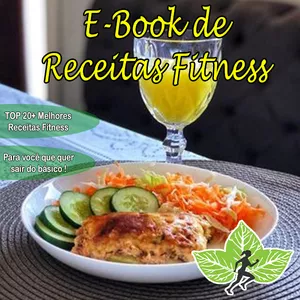 Imagem de capa para o Ebook eBook de Receitas Fitness