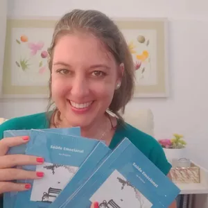 Imagem de capa para o Ebook Livro : Saúde Emocional na Prática - Psicóloga Hagata Tortoretto