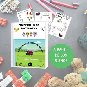 Imagem principal do produto Cuadernillo de Matemática para niños