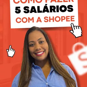 Imagem de capa para o Ebook “Segredo Revelado: Como Lucrar com a Shopee Mesmo Sem Investir”