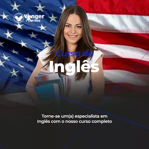 Imagem de capa para o Curso online Curso de Inglês - Do Zero à Fluência