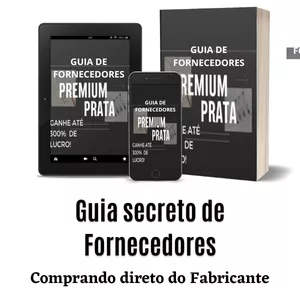 Imagem de capa para o Ebook Guia de Fornecedores Premium Prata 