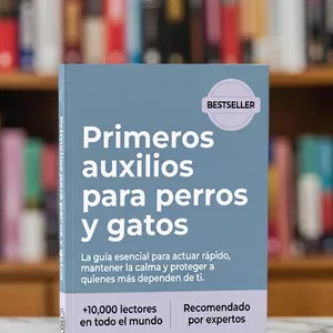 Imagen de portada para Ebook Primeros auxilios para perros y gatos
