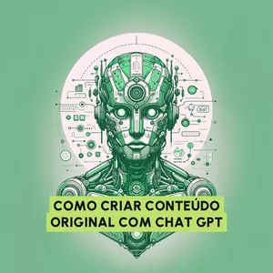 Imagem de capa para o Ebook Como Criar Conteúdo Com Chat GPT