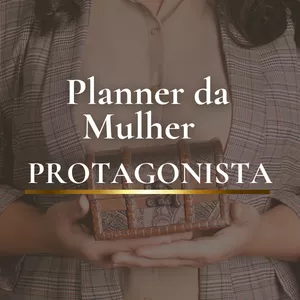 Imagem de capa para o Ebook Planner da Mulher Protagonista
