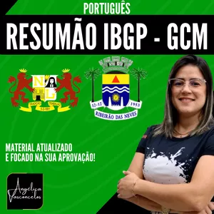 Imagem de capa para o Curso online RESUMÃO IBGP - GUARDA MUNICIPAL