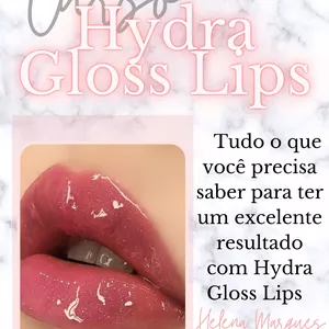 Imagem principal do produto Curso Hydragloss Lips