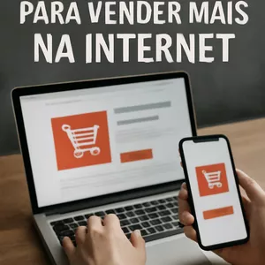 Imagem de capa para o Ebook Guia prático como vender mais na internet 