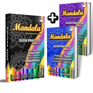 Imagem principal do produto Kit Como Criar Mandalas Poderosas