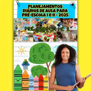 Imagem do curso PLANEJAMENTO DIÁRIO PRÉ I E II - SEMESTRAL E ANUAL 2025/2026