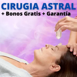 Imagen de portada para Curso online Cirugía Astral + Bonos Gratis + Garantía