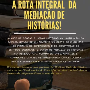 Imagem de capa para o Curso online A  ROTA INTEGRAL DA MEDIAÇÃO DE HISTÓRIAS!