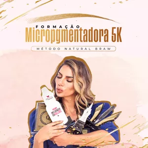 Imagem do curso Micropigmentadora 5K - Método Natural Brows