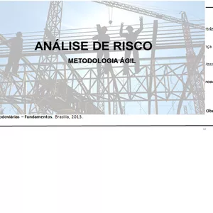 Imagem principal do produto ANALISE DE RISCO-METODOLOGIA AGIL