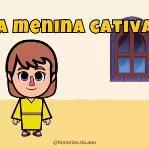 Imagem de capa para o Ebook A MENINA CATIVA  E NAAMÃ