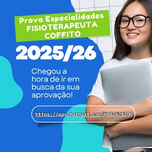 Imagem de capa para o Evento online Curso preparatório para Prova de especialidades de Fisioterapeutas - COFFITO