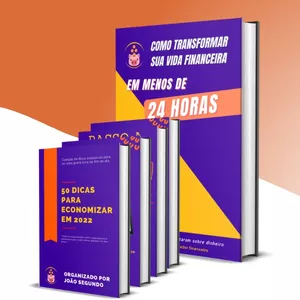 Imagem de capa para o Ebook Como Transformar Sua Vida Financeira em Menos de 24 Horas + 6 Bônus Gratuitos