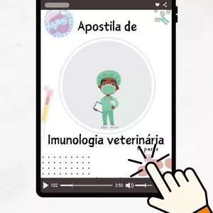 Imagem de capa para o Ebook Apostila de Imunologia Veterinária