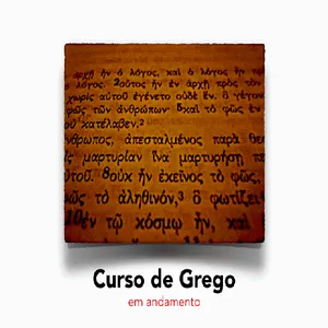 Imagem de capa para o Curso online Curso de Grego Bíblico com Wilson Porte