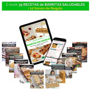 Imagen de portada para Curso online 35 Recetas de Barritas que se Venden Solas + Bonos Express para Empezar Hoy