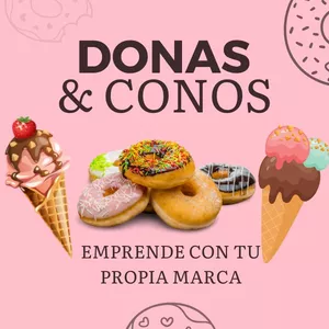 Imagen de portada para Ebook Donas &amp; Conos Deluxe: Recetas Exclusivas