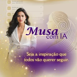 Imagem de capa para o Curso online Musa com IA