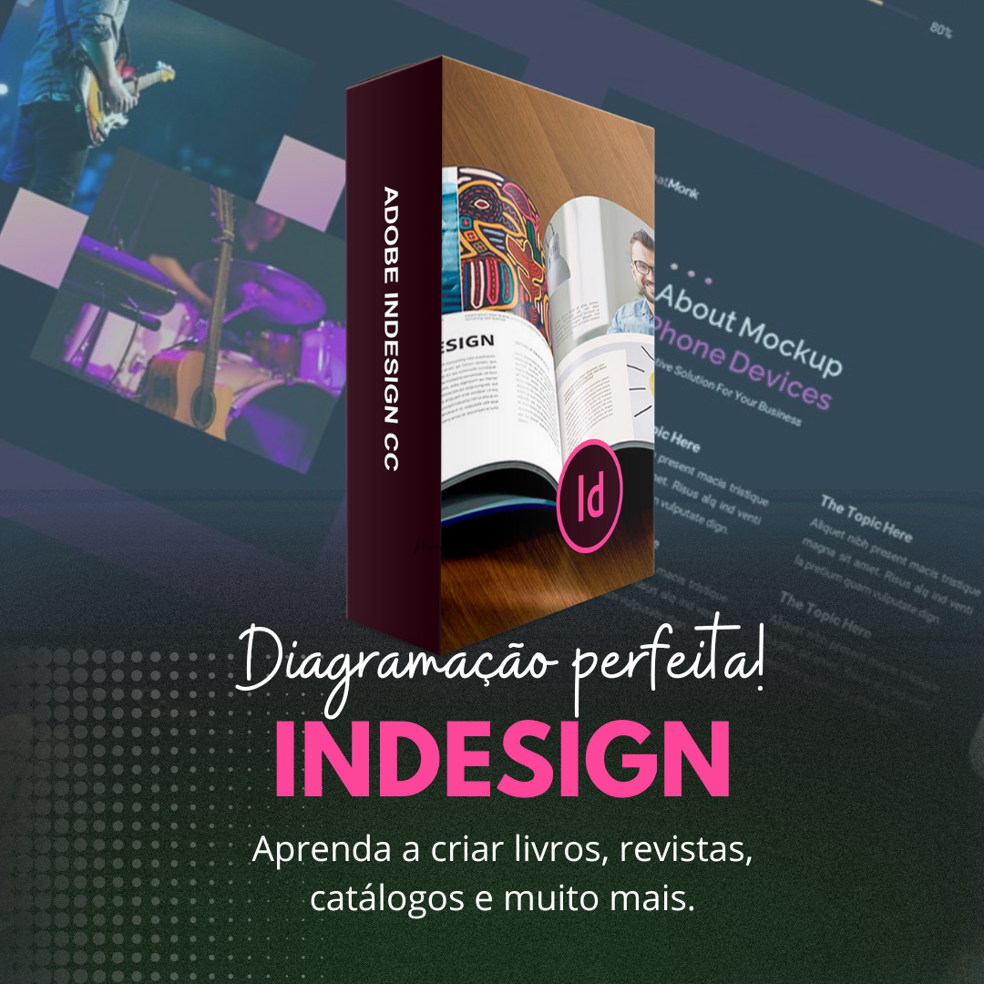 Imagem do curso INDESIGN NA PRÁTICA