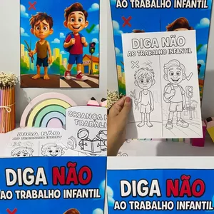 Imagem de capa para o Ebook Atividade de Combate ao trabalho infantil 