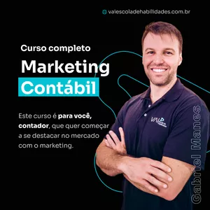 Imagem de capa para o Curso online Marketing para Contabilidade