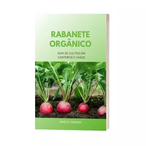Imagem de capa para o Ebook Rabanete Orgânico