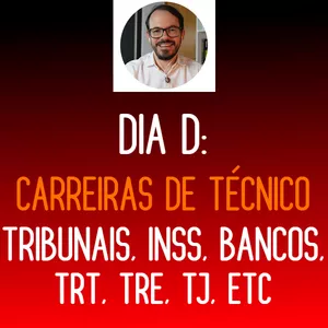 Imagem de capa para o Curso online Dia D Carreiras de Técnico Objetivas e Discursivas   
