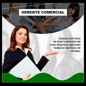 Imagem de capa para o Curso online Gerente Comercial