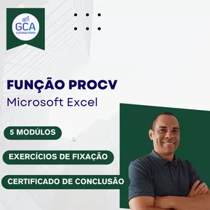 Imagem de capa para o Curso online Função Procv - Microsoft Excel