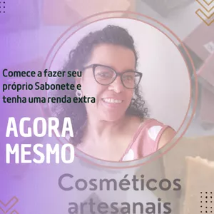 Imagem de capa para o Ebook Ebook completo SABONETES ARTESANAIS e COSMÉTICOS