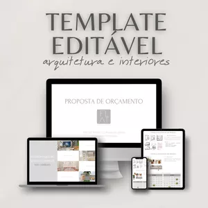 Imagem de capa para o Curso online TEMPLATE DE ORÇAMENTO | PROJETO DE INTERIORES