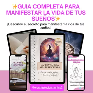 Imagen de portada para Ebook MANIFESTEMOS LA VIDA DE TUS SUEÑOS